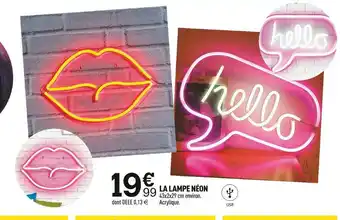 Centrakor La lampe néon offre