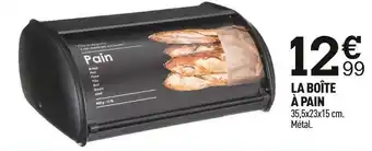 Centrakor La boîte à pain offre