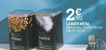 Centrakor La boîte métal offre