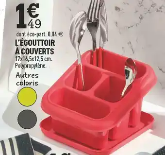 Centrakor L’égouttoir à couverts offre