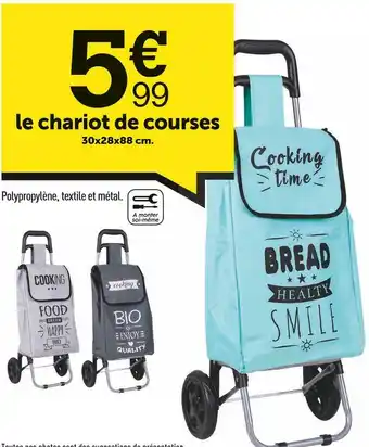 Centrakor Le chariot de courses offre