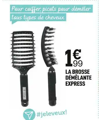 Centrakor La brosse démêlante express offre