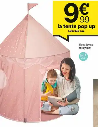 La tente pop up