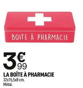 Centrakor La boîte à pharmacie offre