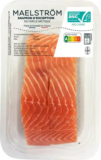 Match Pavé de saumon asc offre