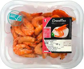 Match Crevettes roses cuites asc offre