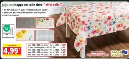Norma Bella casa nappe en toile cirée effet relief offre