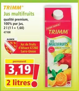 Norma Trimm jus multifruits offre