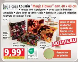 Norma Bella casa coussin ”magic flower” env. 40 x 40 cm offre
