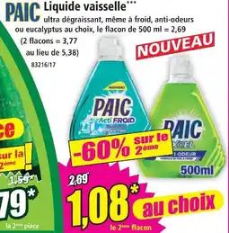 Norma Paic liquide vaisselle offre