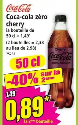 Norma Coca-cola coca-cola zéro cherry offre