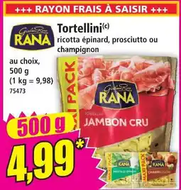 Norma Rana tortellini offre
