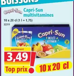 Norma Capri-sun multivitamines offre