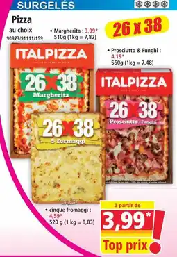 Norma Italpizza pizza offre