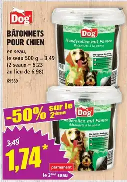 Norma Dog bâtonnets pour chien offre