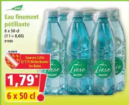 Norma Swift eau finement pétillante offre