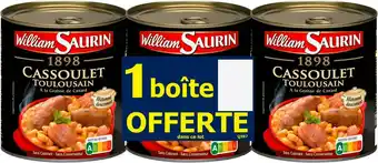 Match William saurin cassoulet toulousain offre