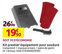 Mr Bricolage Kit premier équipement pour soudure offre