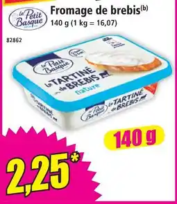 Norma Le petit basque fromage de brebis offre