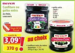 Norma Beyer gelée extra cassis offre