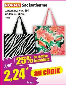 Norma Norma sac isotherme offre