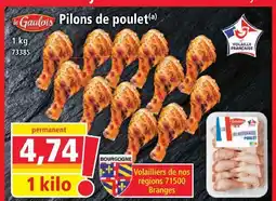 Norma Le gaulois pilons de poulet offre