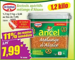 Norma Bretzels apéritifs mélange d'alsace offre