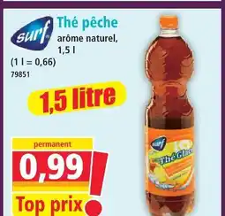 Norma Surf thé pêche offre