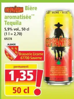 Norma Companeros bière aromatisée tequila offre