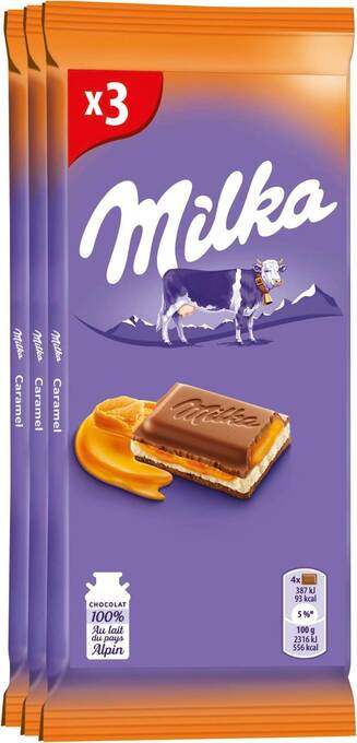 Match Milka tablettes de chocolat offre