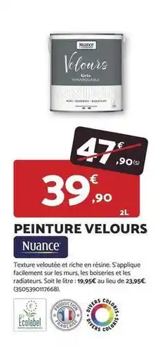 Bricomarché Peinture velours offre
