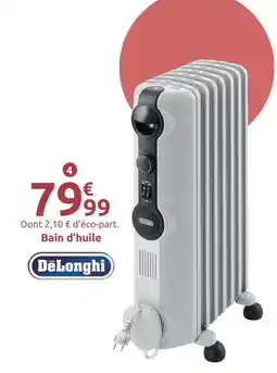 Mr Bricolage Delonghi bain d'huile offre