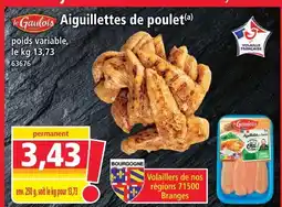Norma Le gaulois aiguillettes de poulet offre