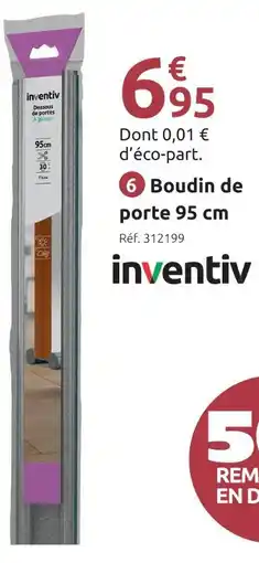 Mr Bricolage Inventiv boudin de porte 95 cm offre