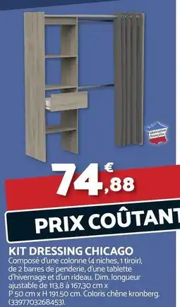 Bricomarché Dim - kit dressing chicago offre