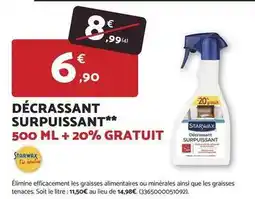 Bricomarché Starwax - décrassant surpuissant offre