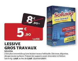 Bricomarché Lessive gros travaux offre