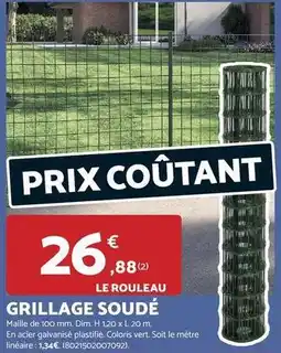 Bricomarché Maille - grillage soudé offre