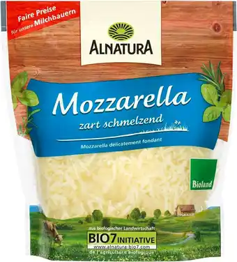 Match Alnatura mozzarella râpée bio offre
