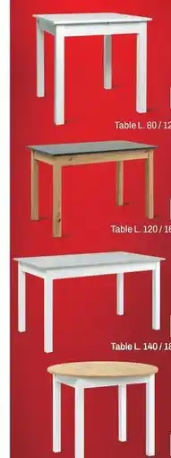 BUT Table l 180/180cm offre