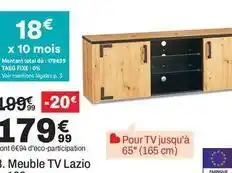 BUT Total - meuble tv lazio offre