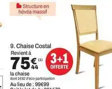BUT Chaise costal offre