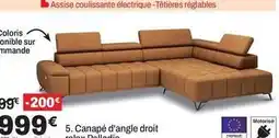 BUT Canapé d'angle droit relax palladio offre