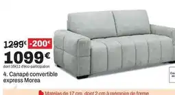 BUT Canapé convertible express morea offre