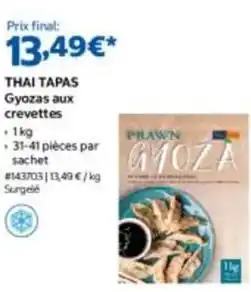 Costco Gyozas aux crevettes offre