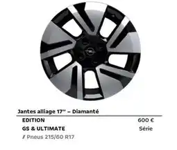 Opel Dimanté edition offre