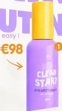 b&m Clean start gel detergent offre