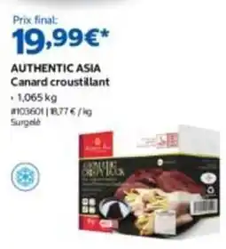 Costco Canard - croustillant offre