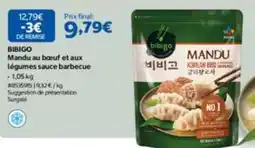 Costco Bibigo - mandu au boeuf et aux légumes sauce barbecue offre