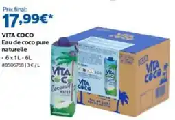 Costco Vita coco - eau de coco pure naturelle offre